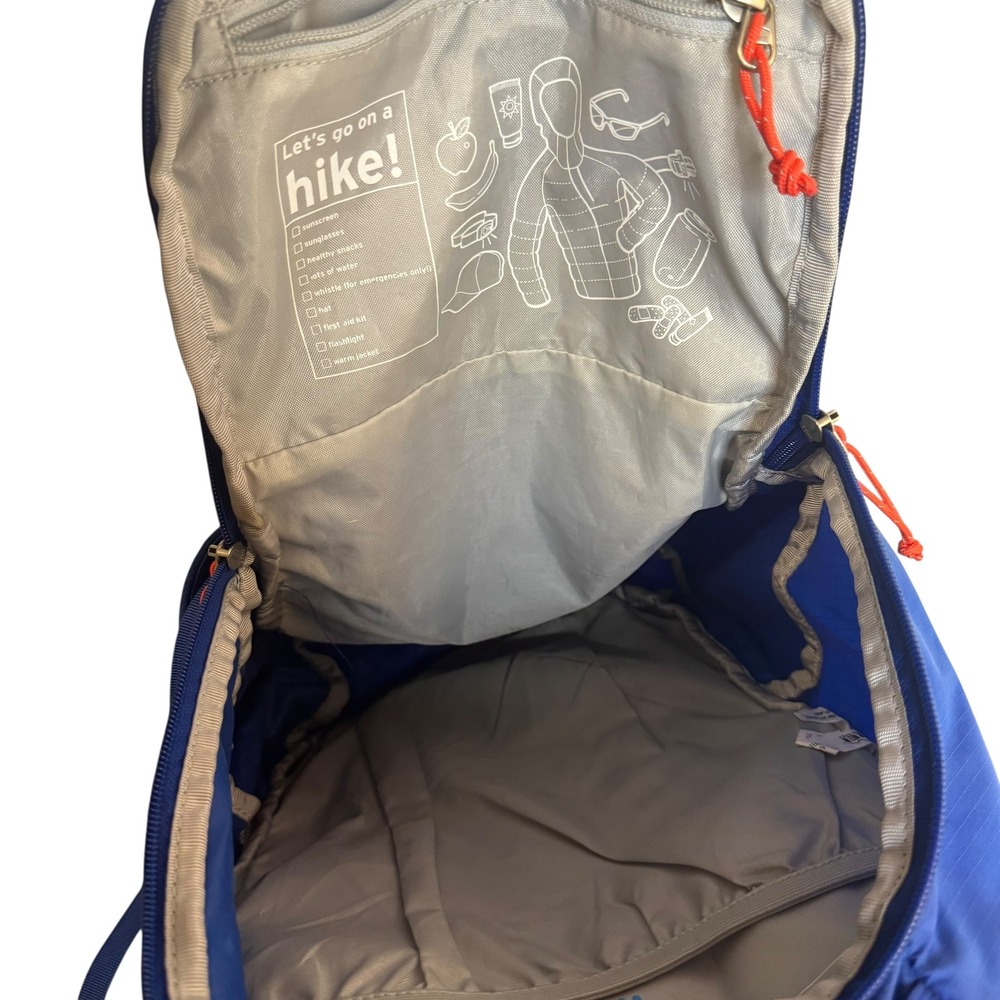 REI Co-op Tarn 18 Kids Hiking Daypack Blue Orange Backpack 18L Youth - Picture 9 of 9